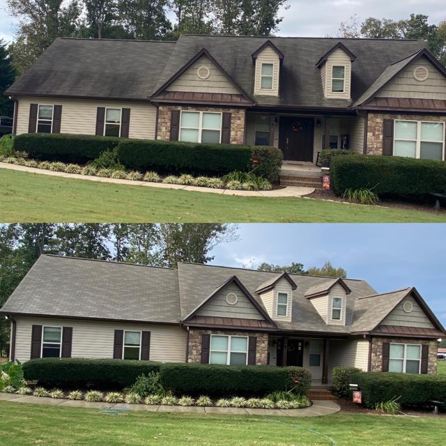 Roof Cleaning in Hull, GA