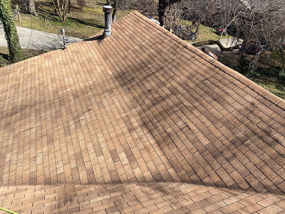 Roof cleaning in gainesville ga